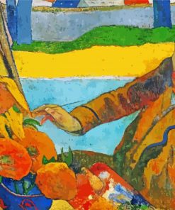 The Painter Of Sunflowers By Gauguin paint by numbers