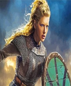 Vikings Lagertha paint by numbers