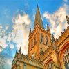 Wakefield Cathedral Leeds paint by numbers