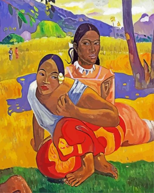 When Will You Marry By Gauguin paint by numbers