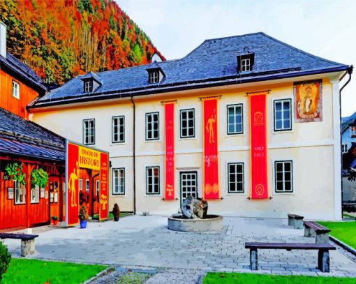 Aesthetic Welterbemuseum Hallstatt paint by numbers