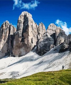 Aesthetic Dolomites paint by number