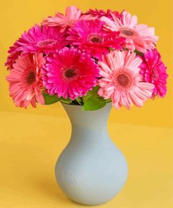 Aesthetic Gerberas paint by numbers