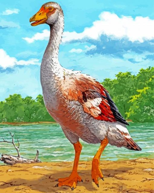 Aesthetic Goose Illustrations paint by number