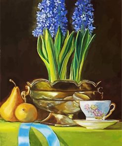 Aesthetic Hyacinth paint by numbers