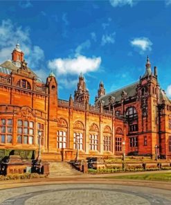 Aesthetic Kelvingrove Art Gallery And Museum paint by number