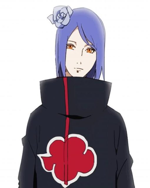 Aesthetic Konan paint by number