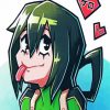 Aesthetic Tsuyu Asui Froppy paint by number