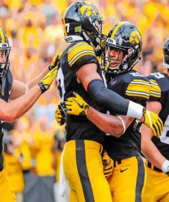 Aesthetic Hawkeyes Football paint by numbers