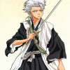 Aestehtic Toshiro Hitsugaya Bleach paint by numbers