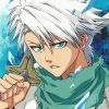 Aestehtic Toshiro Hitsugaya Manga paint by numbers