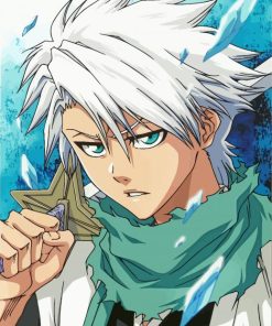 Aestehtic Toshiro Hitsugaya Manga paint by numbers