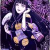 Beautiful Hinata Hyuga paint by numbers