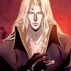 Alucard Castlevania Anime paint by numbers