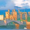 Conwy Castle In Wales paint by numbers