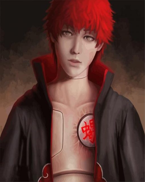 Cool Sasori paint by number