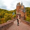 Couple In Eltz Castle paint by number