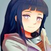 Cute Hinata Hyuga paint by numbers