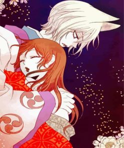 Cute Kamisama Kiss Couple paint by numbers