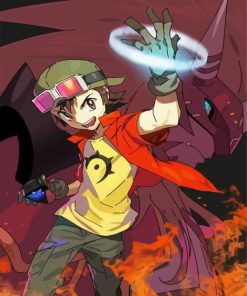 Digimon Manga Anime paint by numbers