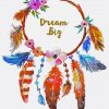 Dream Big Dromenvanger paint by numbers