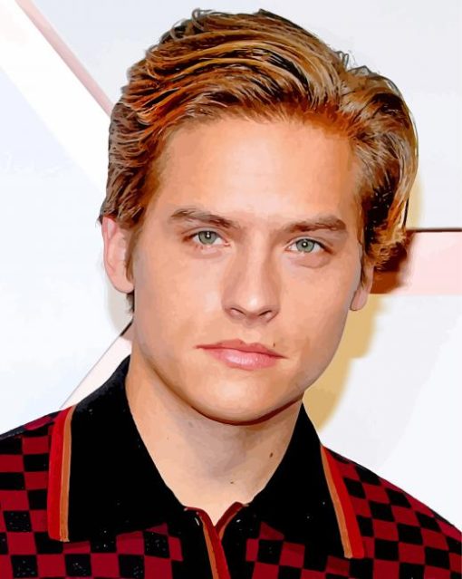 Dylan Sprouse paint by number