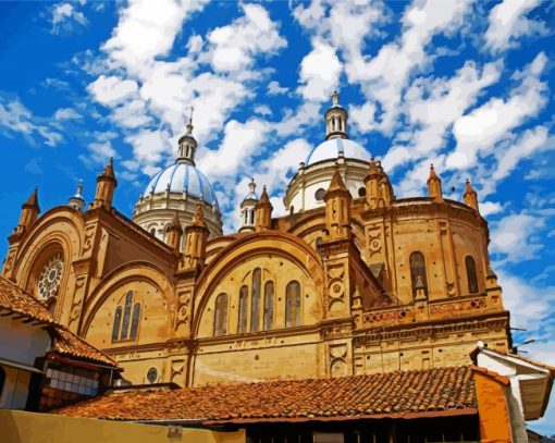 Ecuador Catedral De La Inmaculada Concepcion paint by number