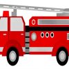 Firetruck Illustration paint by numbers