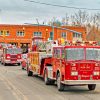 Firetrucks paint by numbers