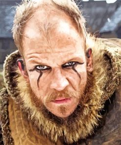 Vikings Floki paint by number