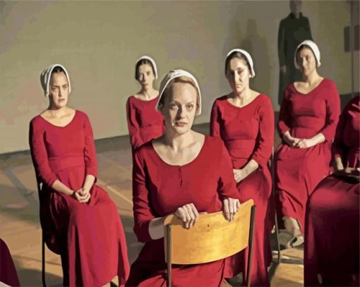 The Handmaids Tale paint by numbers