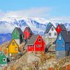 Homes In Greenland paint by numbers