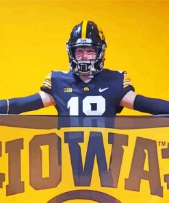 Iowa Hawkeyes paint by numbers