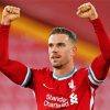 Jordan Henderson Liverpool paint by numbers