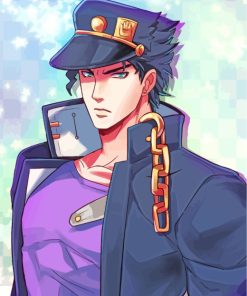 Jotaro Kujo Art paint by number