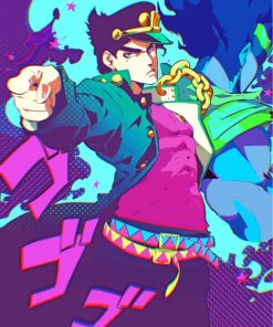 Jotaro Kujo Illustration paint by number