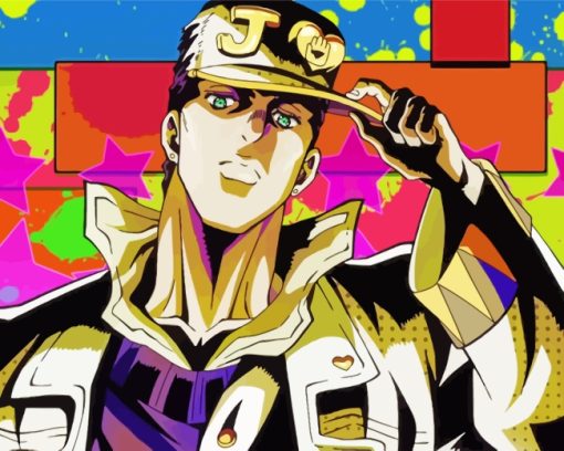 Jojo Kujo paint by number