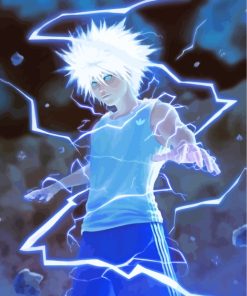 Killua Hunter x Hunter Anime Paint by numbers