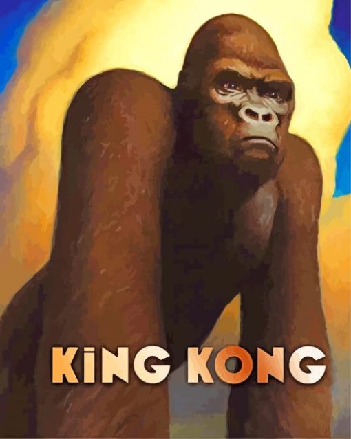 Kingkong paint by number