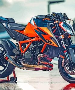 Ktm 790 Duke paint by number