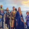 Lannister Family paint by numbers