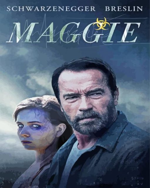 Maggie Poster paint by numbers