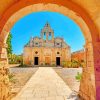 Main Church Arkadi Greece paint by numbers