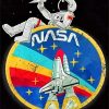 Nasa Man Space paint by number