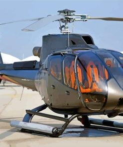 Private Helicopter paint by numbers