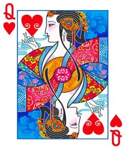 Queen Chinese Card paint by numbers