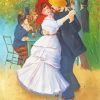 Renoir Dance At Bougival paint by numbers