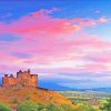 Rock Of Cashel Ireland At Sunset paint by numbers