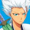 Toshiro Hitsugaya Face paint by numbers