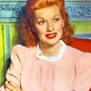 Vintage Lucille Ball paint by numbers